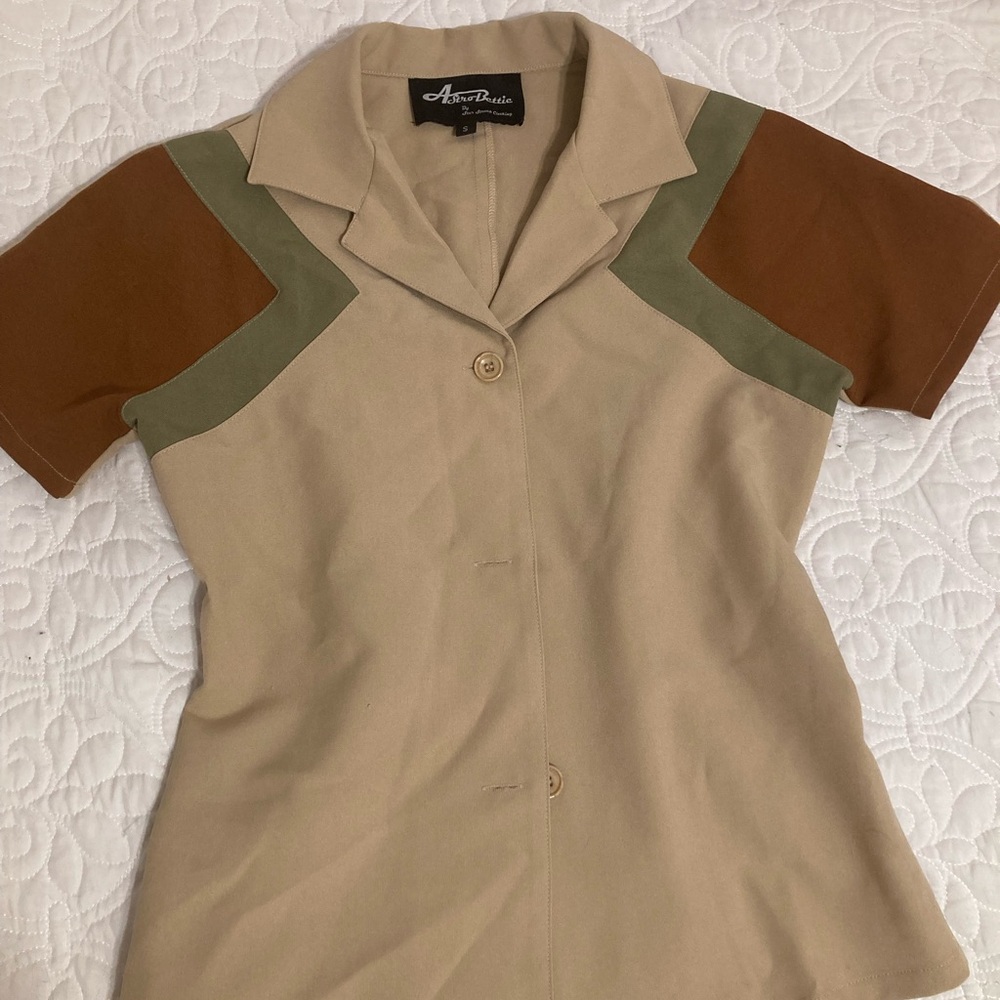 Astro Bettie Tri-tone Work Shirt
